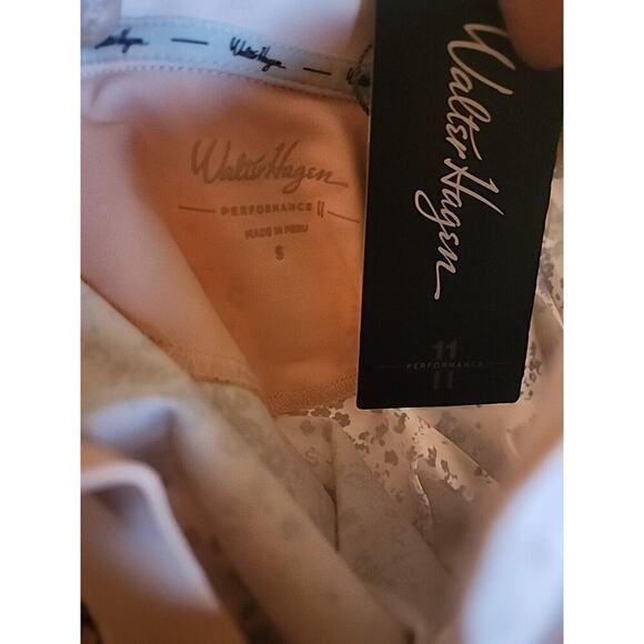 Walter Hagen NWT Performance 11 Garden Party Printed Short Sleeve Polo Sz S A111 - Picture 5 of 5